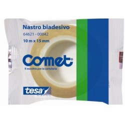 Comet 64621 00042 01 10m Trasparente 10pezzoi cancelleria e nastro adesivo per ufficio