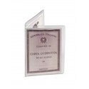 Favorit 100500073 PVC Trasparente cartellina con fermafoglio