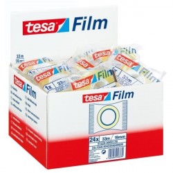 TESA Film Standart 19mm x 33m 33m Trasparente cancelleria e nastro adesivo per ufficio 57225 00001 00