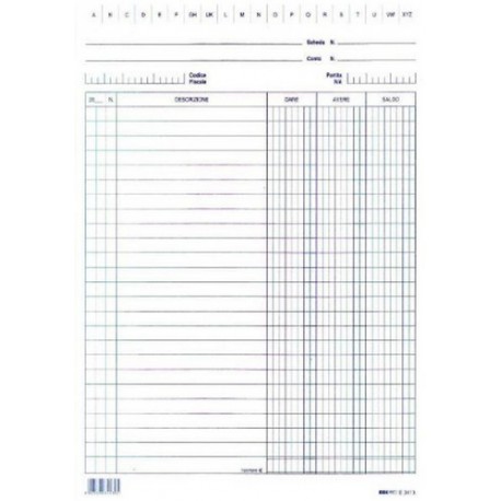 Edipro E3413BL modulo e libro contabile