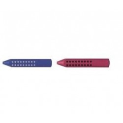 Faber Castell 187101 Blu, Grigio, Rosso 10pezzoi gomma per cancellare