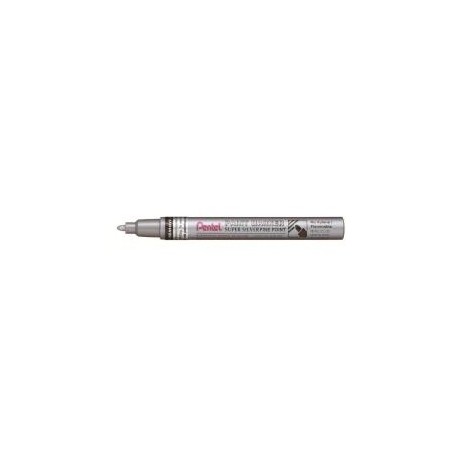 Pentel MSP10 Z Argento 12pezzoi marcatore