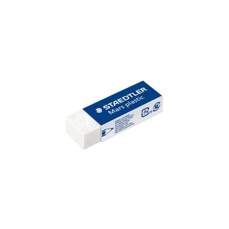 Staedtler Mars Plastic Bianco 1pezzoi gomma per cancellare 52650