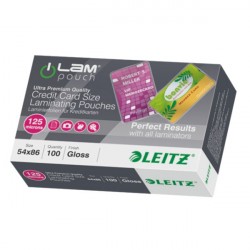 Leitz Pouch SERIES series PH, HR and I LAM 12 100pezzoi pellicola per plastificatrice 338100