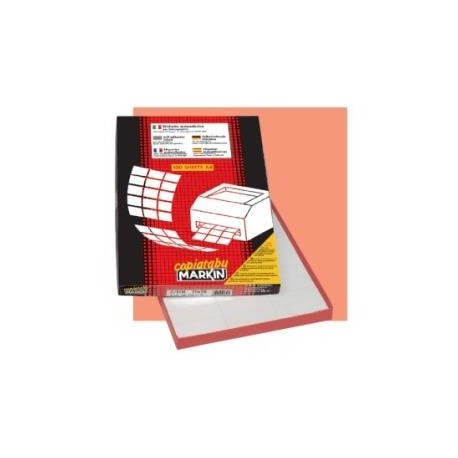 Markin 210R300 Bianco etichetta autoadesiva