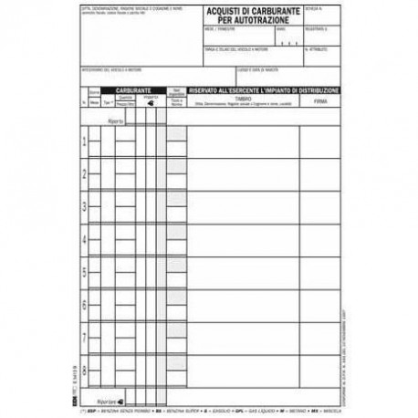 Edipro E5413B A5 13pagine modulo e libro contabile