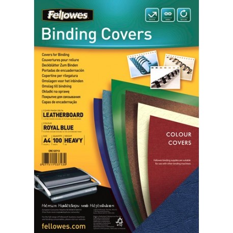 Fellowes Delta A4 Carta Blu 100pezzoi cartellina 5371305