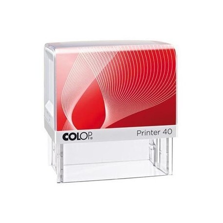 Colop Printer 40 23 x 59mm Bianco timbro PR40G7.BI
