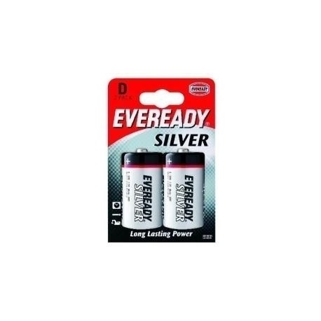 Energizer Eveready Silver D 2 pk Zinco Carbonio 1.5V batteria non ricaricabile 621070