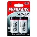 Energizer Eveready Silver D 2 - pk Zinco-Carbonio 1.5V batteria non-ricaricabile 621070
