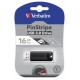 Verbatim PinStripe 16GB USB 3.0 3.1 Gen 1 Numero di grucce Nero unit flash USB 49316