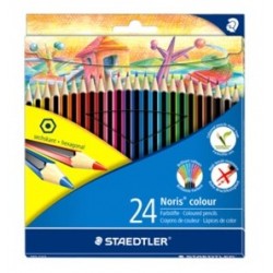 Staedtler Noris Colour 185 Multi 24pezzoi pastello colorato 185C24