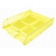 ARDA TR25310 Polistirolo Giallo vassoio da scrivania TR25310GI