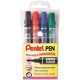 Pentel N50 Nero, Blu, Verde, Rosso 4pezzoi evidenziatore 0050503