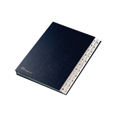 Fraschini Alphabetical Folders Finta pelle Blu cartella 640 DB