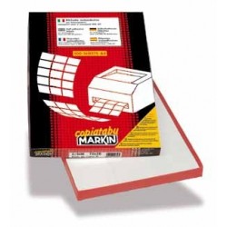 Markin 210C556 Bianco etichetta per stampante