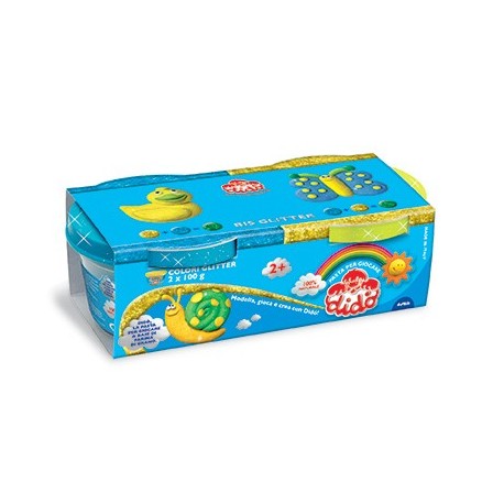 FILA 396701 Pasta modellabile Blu, Giallo composto per ceramica e modellazione