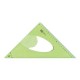 ARDA EL4530 45 triangle Plastica Verde 1pezzoi squadra