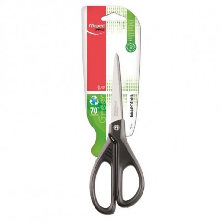 Maped Essential Green Forbici da ufficio Taglio a zig zag Nero, Acciaio inossidabile 468110