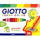 Giotto Turbo Nero, Blu, Verde, Rosa, Rosso, Viola, Giallo 36pezzoi marcatore 418000