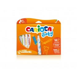 Carioca Marker 2 Extra grassetto Multicolore 12pezzoi marcatore 42814