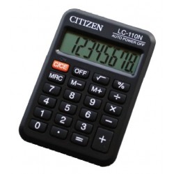 Citizen LC 110N Tasca Calcolatrice di base Nero calcolatrice Z300019