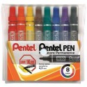 Pentel N50-8 Tipo di punta Multi 8pezzoi evidenziatore