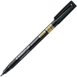 Staedtler Lumocolor special 319 Punta sottile Nero 1pezzoi marcatore permanente 319F 9