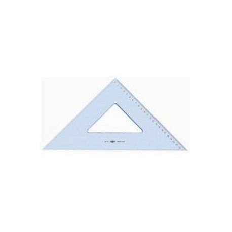 ARDA Squadra 45 35 cm Linea Uni Polistirolo Trasparente 28735SSA