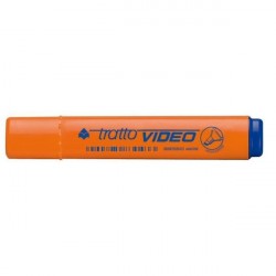Tratto Video Punta smussata Arancione 12pezzoi evidenziatore 830203
