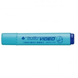 Tratto Video Punta smussata Blu 12pezzoi evidenziatore 830205