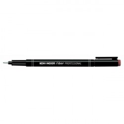 Koh I Noor Fiber Professional Nero 6pezzoi penna tecnica DH21005A