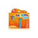 Carioca Teddy Marker 1+ Extra grassetto Multicolore 6pezzoi marcatore 42815C