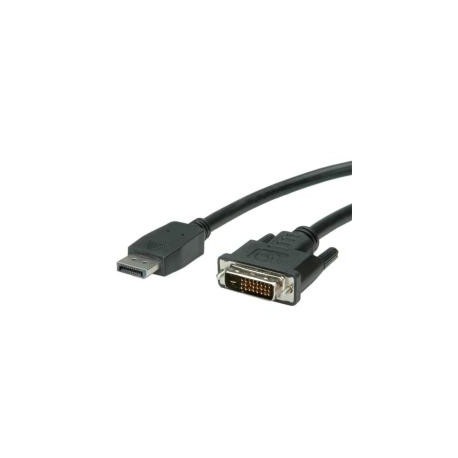 Nilox NX090207104 5m DisplayPort DVI D Nero cavo e adattatore video