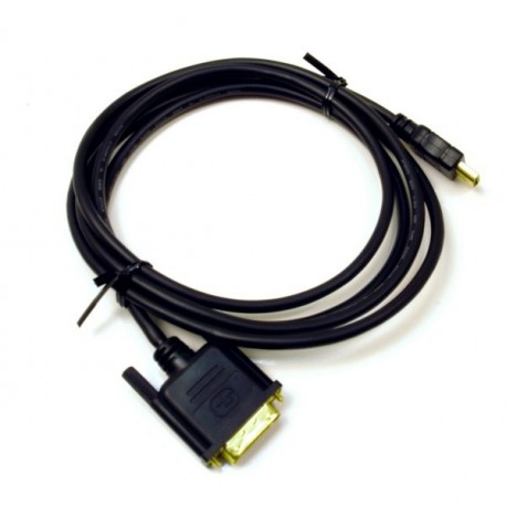 Nilox 2.0m HDMI DVI 2 m Nero HDDV2P