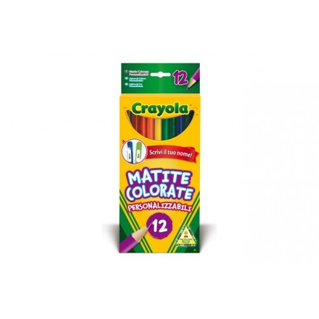 Crayola CF12 MATITE COLORATE PERS.ZZABILI