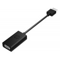 HP HDMI to VGA Adapter Nero X1B84AAABB