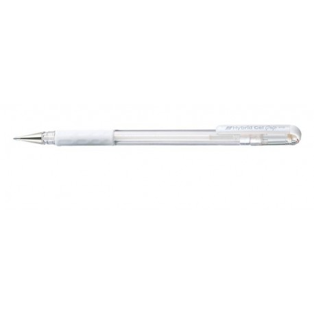 Pentel CF12ROLLER GEL HYBRIDLUNA 0.8 BIANC