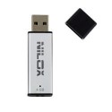 Nilox 4GB USB2.0 unità flash USB 2.0 Connettore USB di tipo A Argento U2NIL4BL002