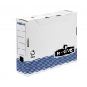 Fellowes 0026401 scatola per la conservazione di documenti Blu, Bianco
