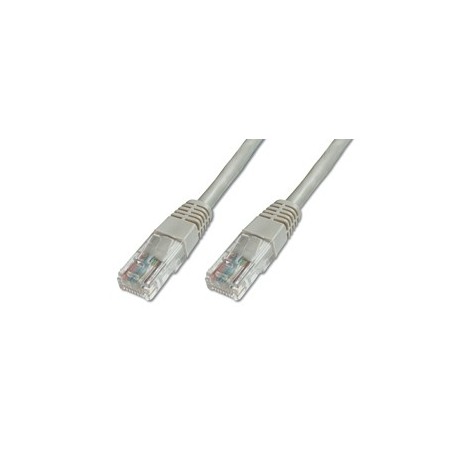 Digitus Patch Cable, UTP, CAT5E 3.0m 3m Grigio cavo di rete DK 1511 030