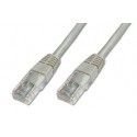 Digitus Patch Cable, UTP, CAT5E 3.0m cavo di rete 3 m Grey DK-1511-030