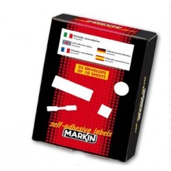 Markin X10005BL Blu 630pezzoi etichetta autoadesiva X10005VE