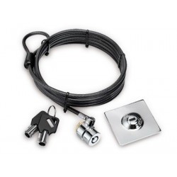 Hamlet Tablet Pc Lock cavo di sicurezza con lucchetto a chiave per tablet, tv e monitor di 200cm XNBTLOCK20K