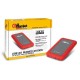 Hamlet USB 3.0 Mirror Disk box esterno per hard disk SATA 2,5 rosso HXD25U3MRD