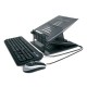 Hamlet Kit Tiramis piattaforma per Notebook con tastiera e mouse usb XTMS100KM