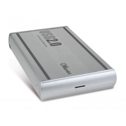 Hamlet HXD3SAUU External Enclosure for Serial ATA Hard Disk 3.5 Argento