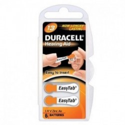 Duracell DA13 ACUSTICA batteria non ricaricabile Zinco aria 1,4 V DU80