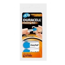 Duracell DA675N6 Zinco aria 1.4V batteria non ricaricabile DU81