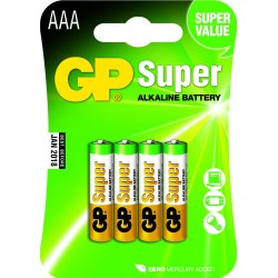 GP Batteries Super Alkaline AAA Alcalino 1.5V batteria non ricaricabile IC GP5507